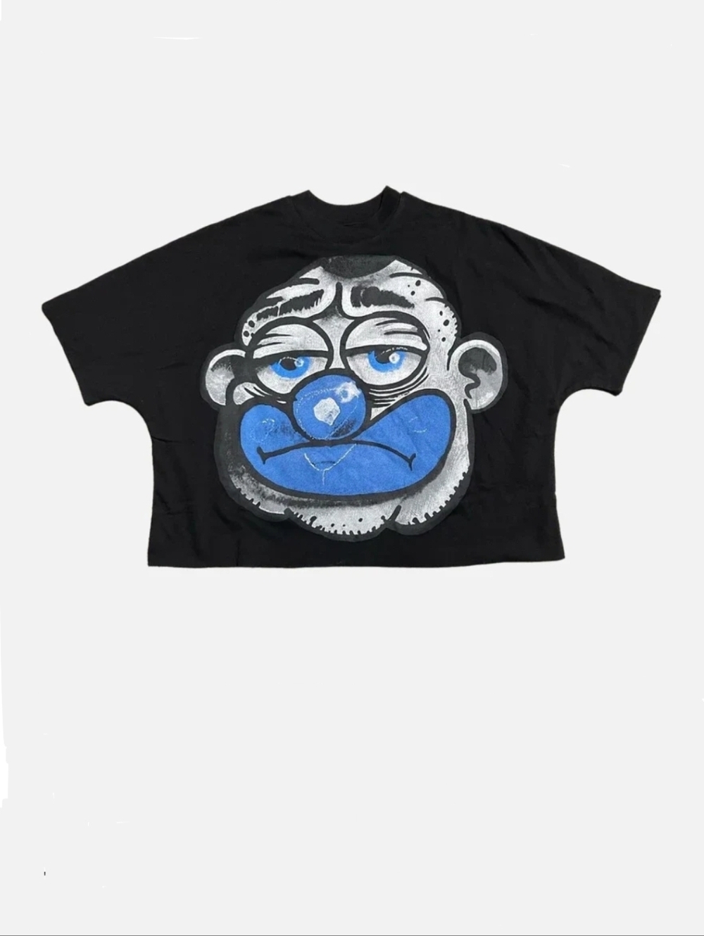 Billionaire Studios Bloo Frown Tee Black Unisex  Size Small